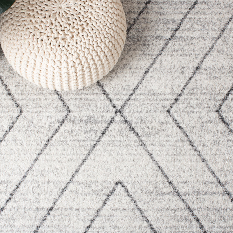 Janzen Performance Geometric Rug, Rectangle 8' x 10'
