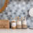 Hudson Due 2" Hex 10-7/8 " x 12-5/8 " Porcelain Mosaic Floor and Wall Tile-1785480271