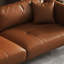Coussin modulaire en cuir véritable de couleur unie-108589794-108589796