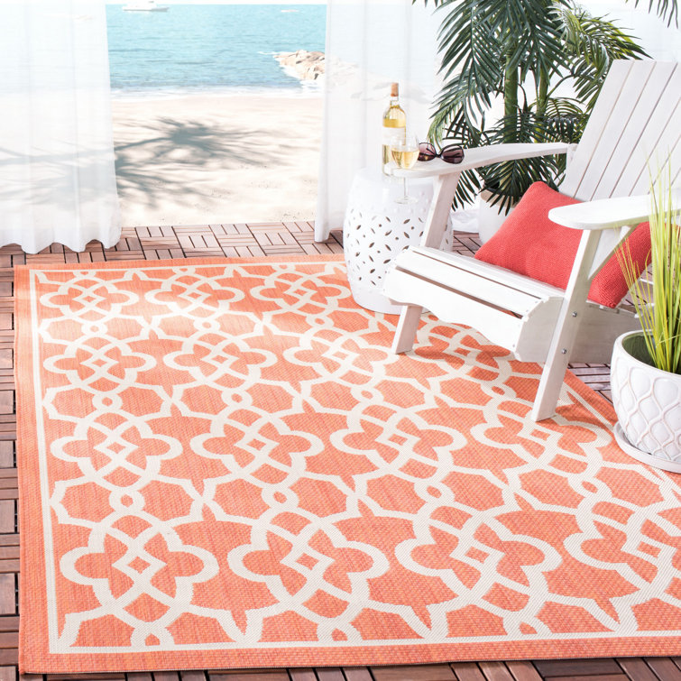 Herefordshire Performance Geometric Indoor/Outdoor Area Rug