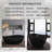 63 in. Solid Surface Freestanding Soaking Bathtub -99213233