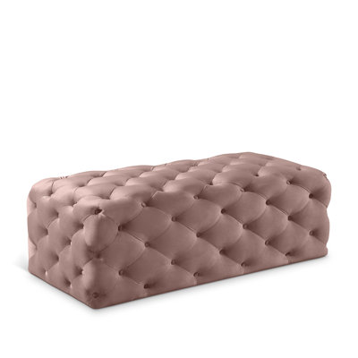 Paz Velvet Ottoman