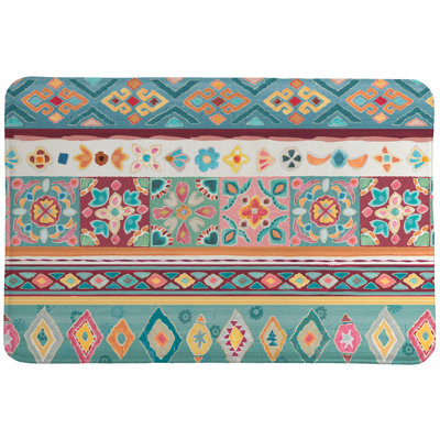 My Bohemian Life Bath Mat By Laural Home