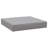 Pallet Cushion Grey Oxford Fabric Set of 3 Rectangular Modern Outdoor Cushions