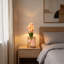 Lampe de table Tulip Flower Crystal