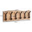 Birchfield Solid Wood Wall 6 - Hook Wall Mounted Coat Rack