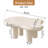 36" Cream White Cloud Coffee Table for Living Room,Bedroom-9774050