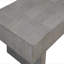 3Pc Table basse de style contemporain 2X Tables de bout Finition gris brun Mobilier de salon en bois