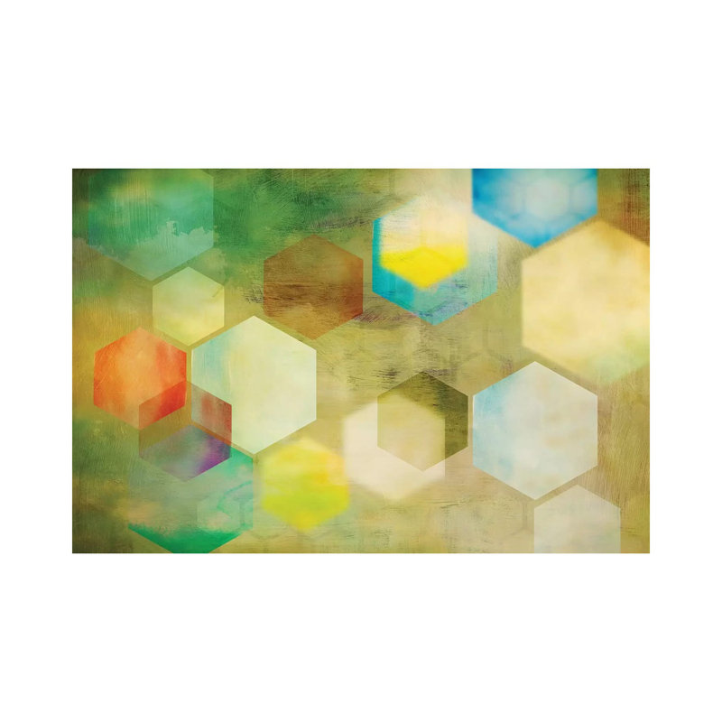 Honeycomb II by PI Studio - Wrapped Canvas Painting, 66.04 cm H x 45.72 cm W x 1.91 cm D