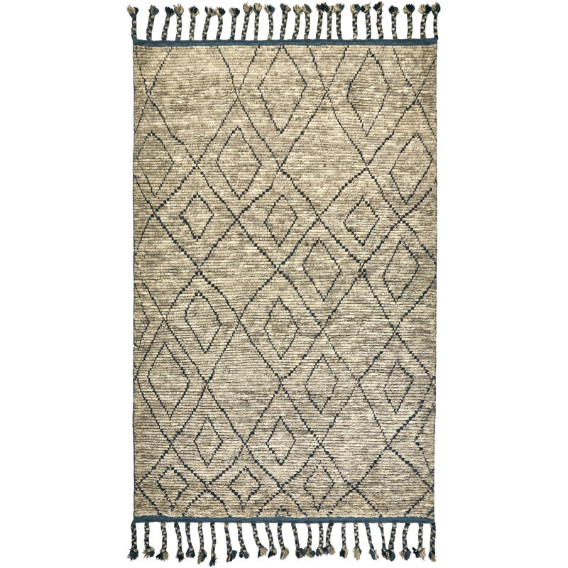 Masham Wool Geometric Indoor Rug, Rectangle 8'6" x 11'6"