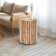 Caylea Solid Wood End Table