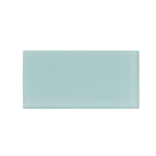 3"X 6" Matte Finished Glass Subway Tile