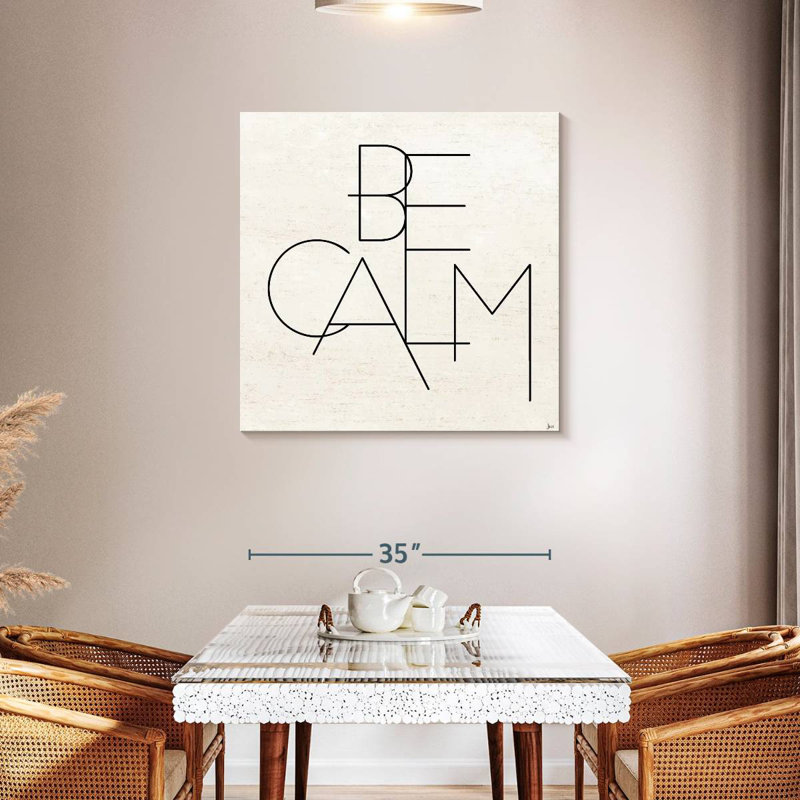 Tergel Calm I, 36" H x 36" W