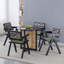 2 chaises de salle à manger en bois massif-114326679