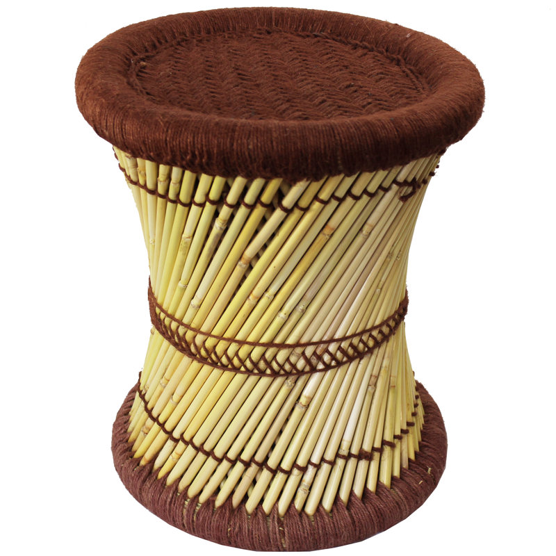 Tabouret d'appoint Barkhamsted, Brun