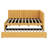 Upholstered Daybed With Trundle-1158625627