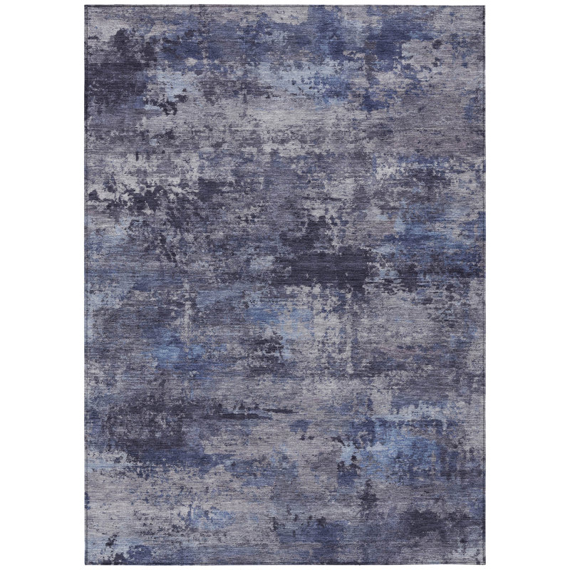 Machine Washable Indoor/Outdoor Jozwiak ACN2370 Abstract Rug, Rectangle 5' x 7'6"