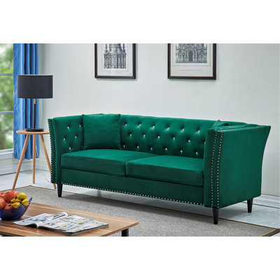 Cicero 80.3'' Velvet Sofa