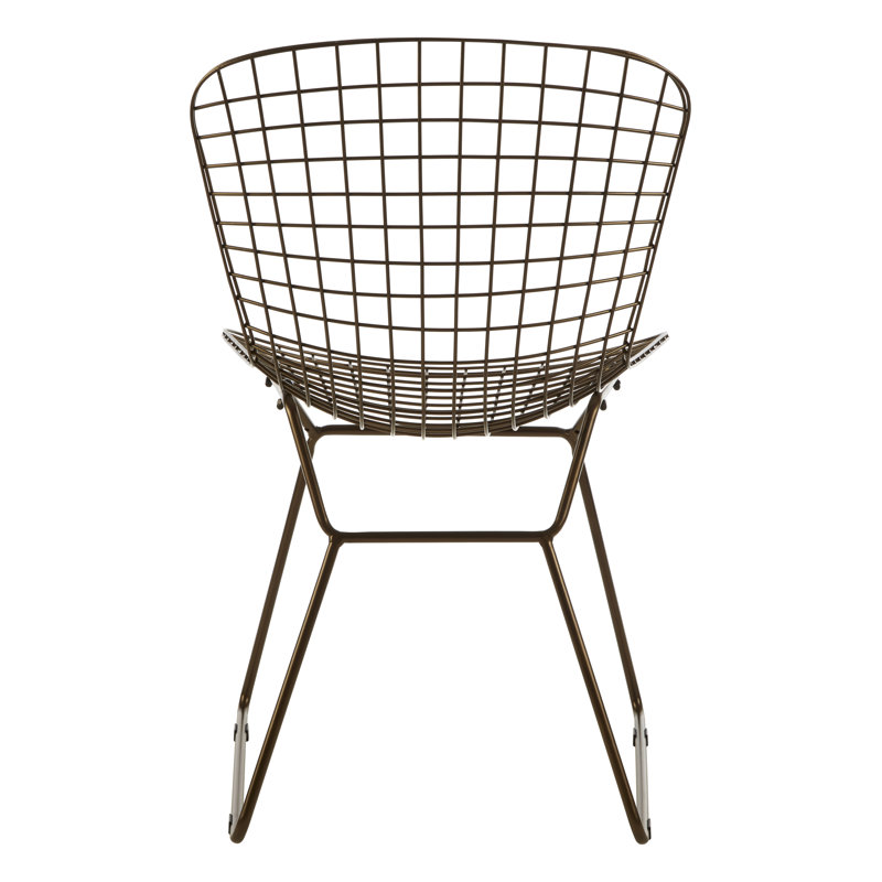 Liana 44cm H Metal Side Chair, Bronze