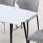 Quevon Ceramic Tile Rectangular Dining Table,dinning table,dining room table-283583329-283226536