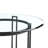Jarmila 4 - Person Glass Top Cross Legs Dining Set