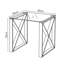 Cochrane Glass Top Sled End Table