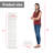 5 Tier Wall Shelf with RGB Light-653135037