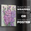 Glaïeuls en fleurs I - reproduction de toile seulement - non encadrée-1497500079