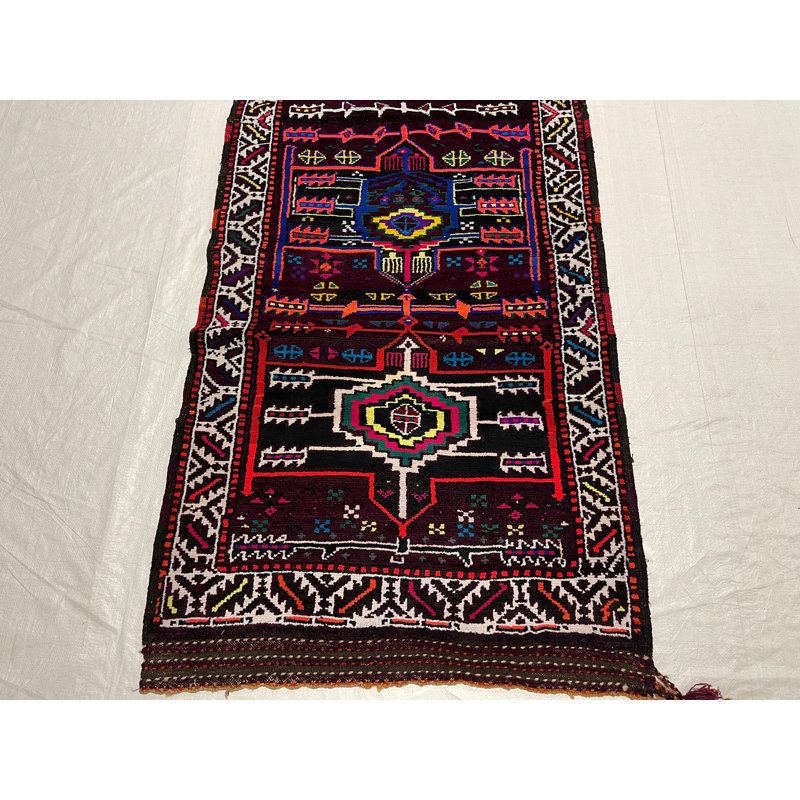 Tapis tribal Bhavith 3 pi x 11 pi Anatolian
