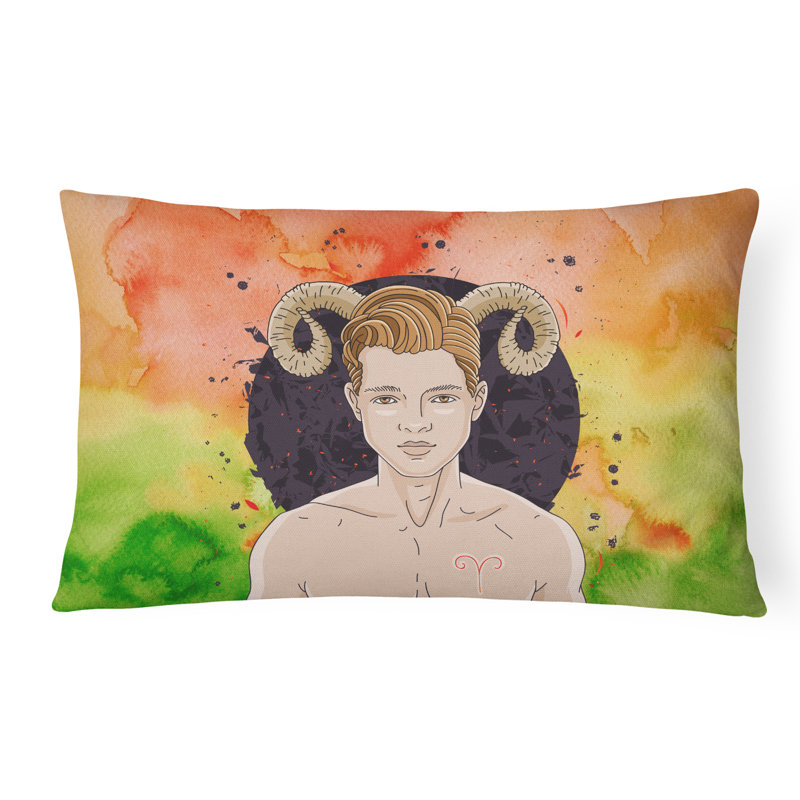 Coussin lombaire à enseignes aries