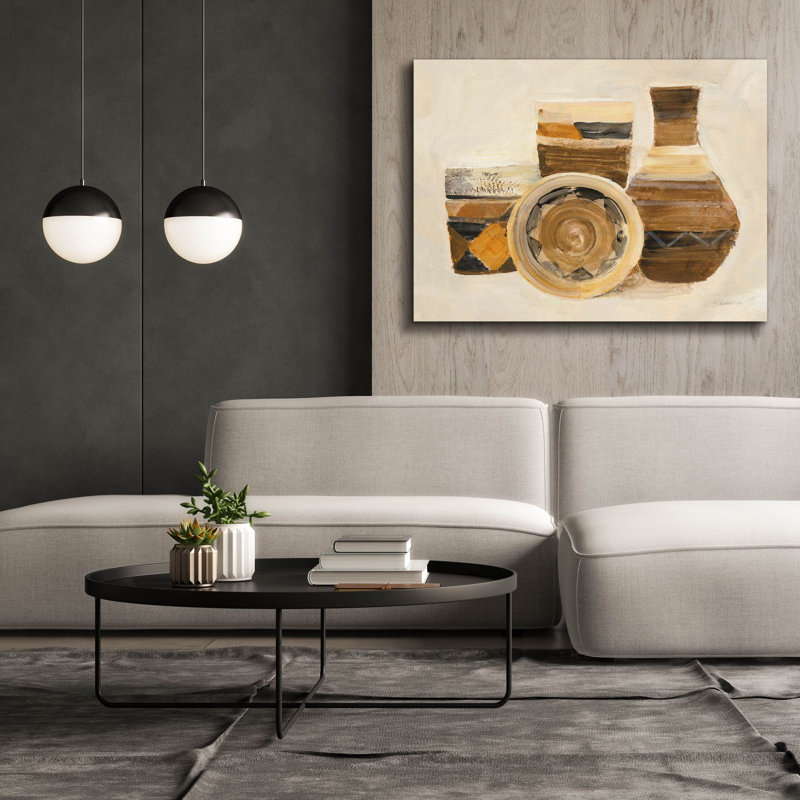 «Desert Still Life 1» par Albena Hristova, art mural sur toile, H 40 po x l 54 po x P 1,5 po