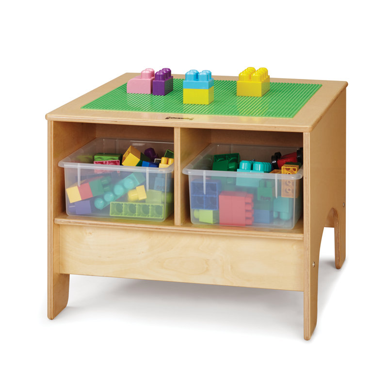 Table de construction KYDZ par Jonti-Craftᴹᴰ, Transparent, 19 po H x 25 po L x 25 po l