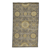 Ziegler 3000 Hand-Knotted High-Quality Gray and Yellow Area Rug