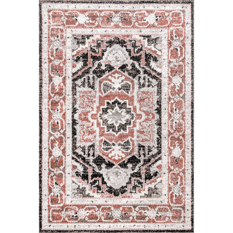 Oriental Indoor Rug, Rectangle 4' x 6'
