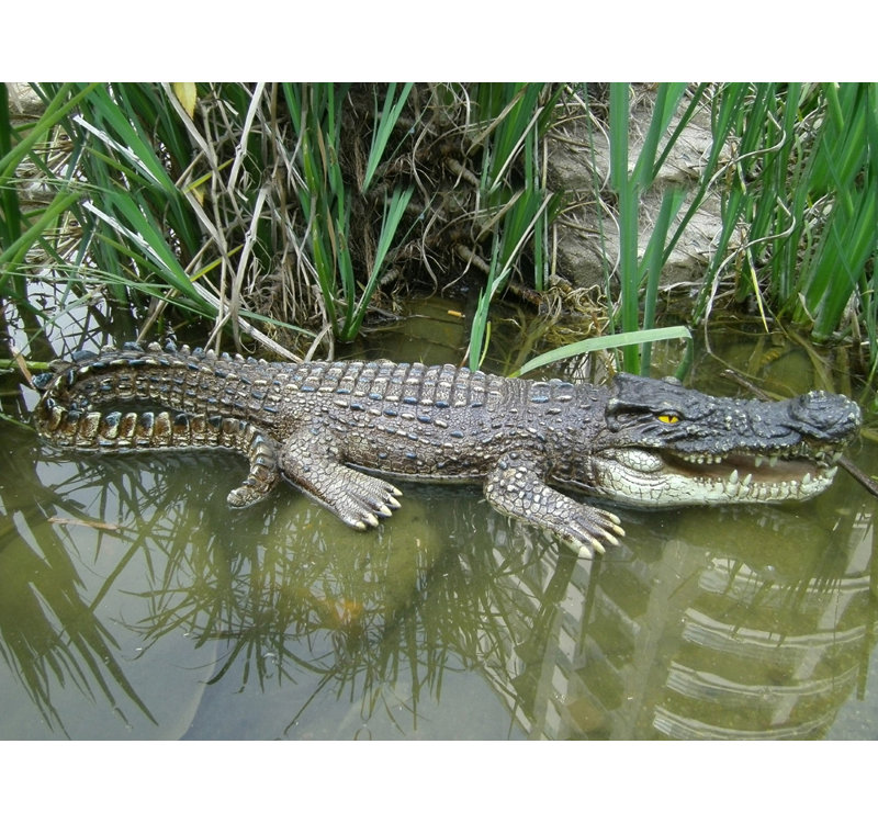 Statue de flotteur de crocodile