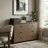Mucci 47"W Transitional Modern Brown 6 Drawer Dresser-2047332958