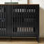 Commode double 6 tiroirs avec grille rayée