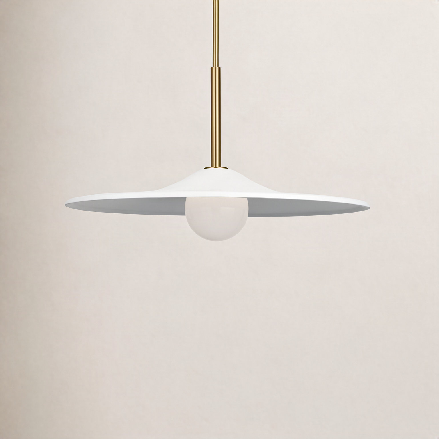 Mitchel Single Light Pendant, 13.63" H x 24" W x 24" D