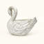 Jardinière de jardin vintage Cygne blanc