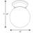 Farner Glass Flush Mount