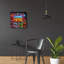  «Game Here» par Rey Klimt, art mural en verre acrylique, 36 po x 36 po-153679437