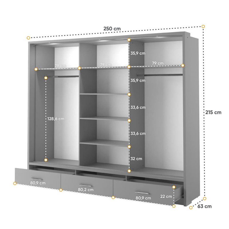 Nicolosa Piece Bedroom Set, Grey