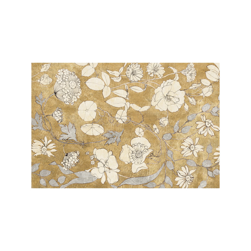 Floral Joy II - Wrapped Canvas Print, 152.5 cm H x 101.5 cm W