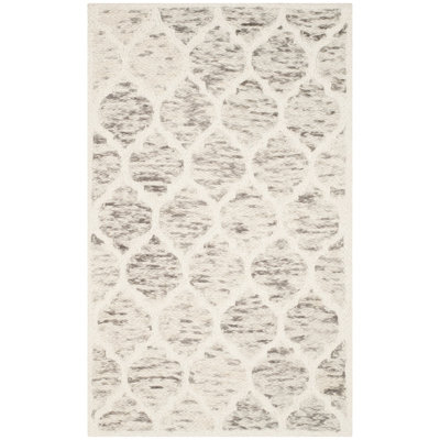 Bertok Hand Loomed Wool Geometric Rug