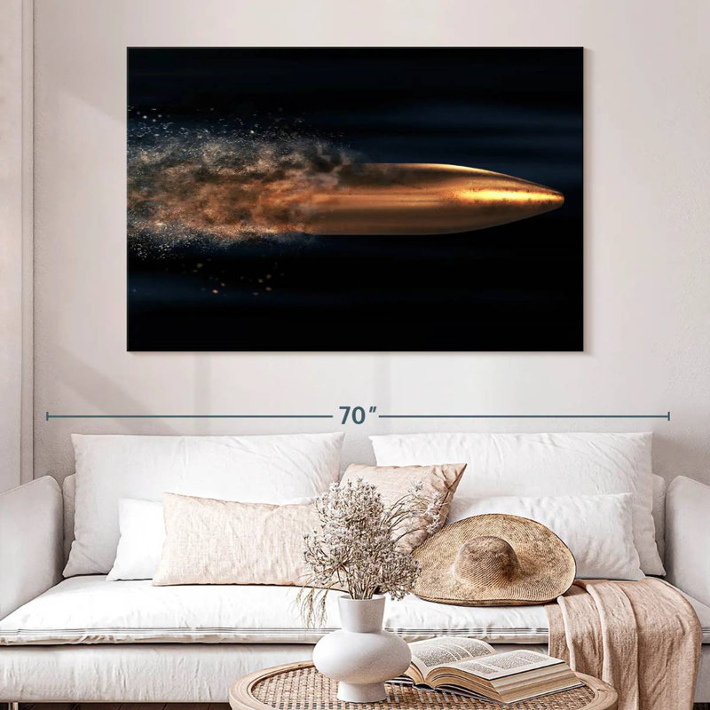 Bullet Speed, 34" H x 51" W