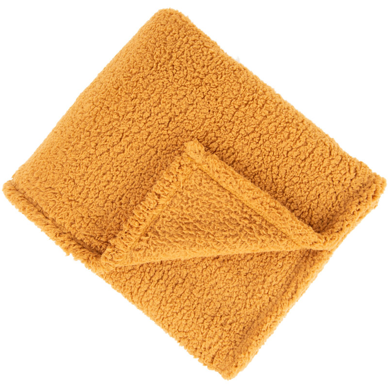 Adrial Throw Blanket, Cognac