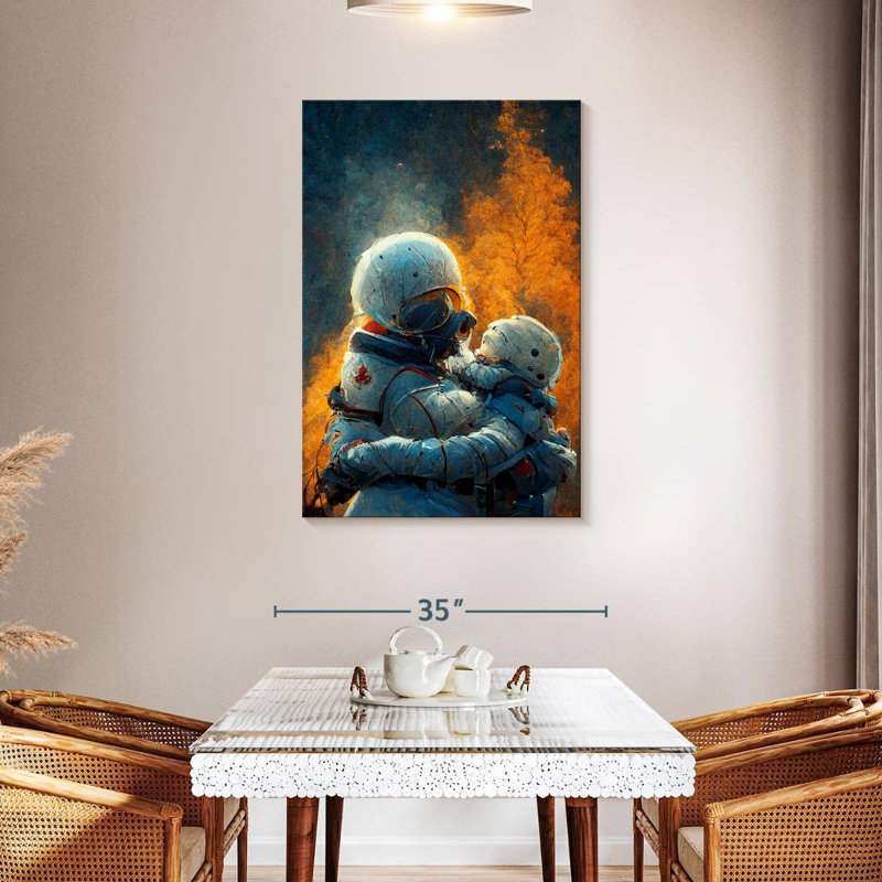 Oberle True Love Means Never Abandoning Someone, 45" H x 30" W
