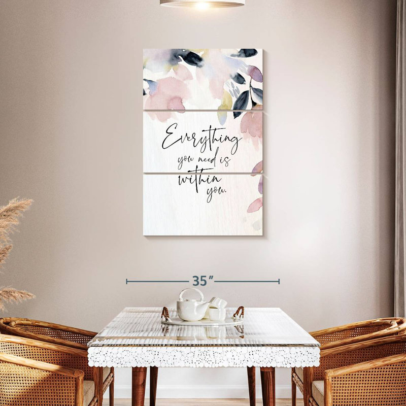 Tergel Everything You Need, 45" H x 28" W