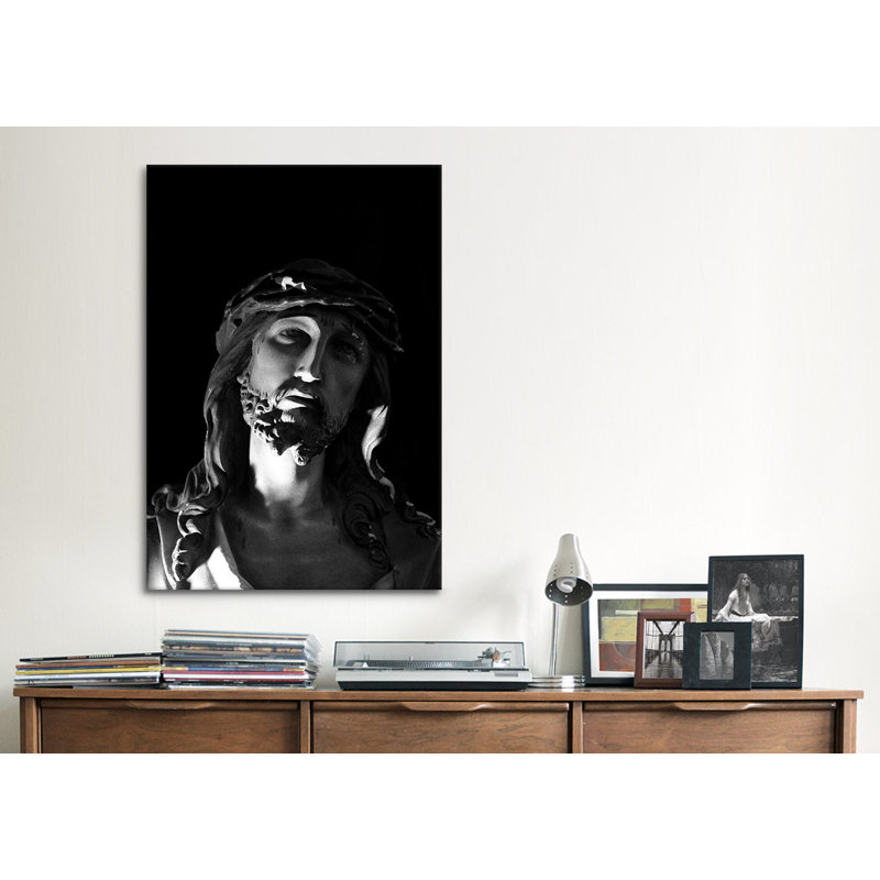 «Christian Jesus Christ Sculpture», reproduction de photo sur toile tendue, H 18 po x l 12 po x P 1,5 po, Toile tendue