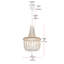 Luminaire suspendu perlé Hudson -1284285514